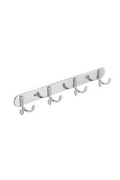 OEM Towel rack with 4 hooks -35 cm