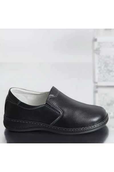 MODA STİL Deborah casual shoes black genuine leather, 39