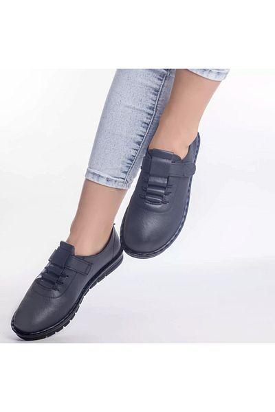 MODA STİL Judith casual shoes blue eco-leather, 36