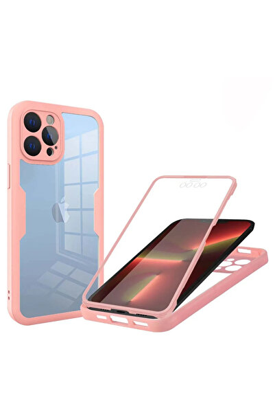 Techsuit Husă iPhone 13 Pro + Folie - Techsuit ColorVerse 360 ​​Series - Roz