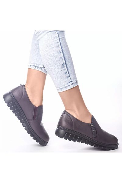 MODA STİL Casual shoes nevaeh purple eco-leather, 38