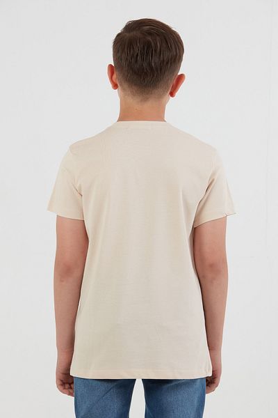 Fulla Moda Μπλουζάκι για αγόρι με στάμπα από 100% βαμβάκι