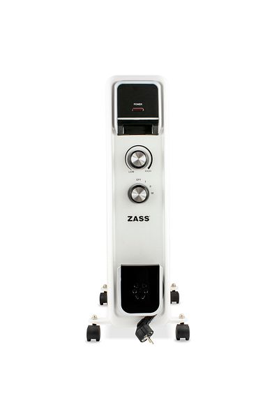 Zass ZR 11 E oil radiator, 2500 W, 11 elements, adjustable thermostat