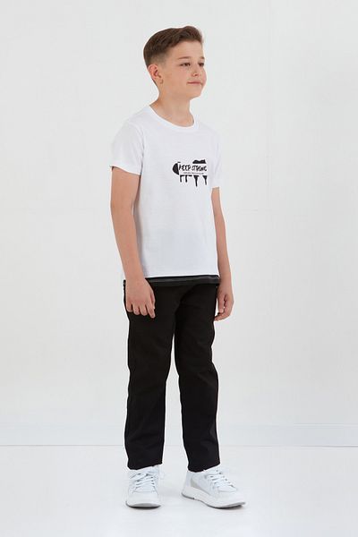 Fulla Moda Tricou pentru băiat cu imprimeu Keep Strong