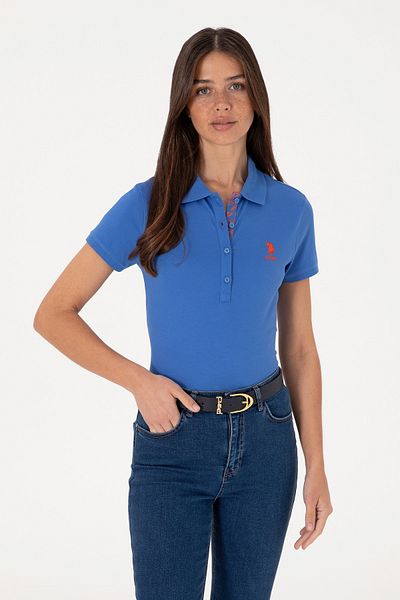 U.S. Polo Assn. Women's Indigo Basic T-Shirt 50300896-Vr028