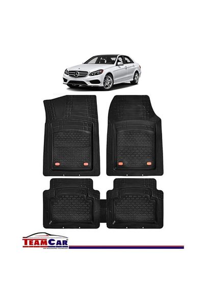 TEAMCAR Covorașe auto tip tavă Mercedes-benz Clasa E W212 (2009–2016) Negru