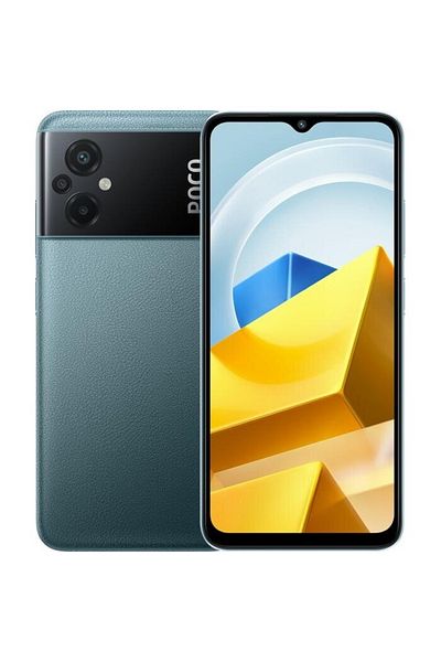 Xiaomi mobile phone, Poco M5, 64GB, 4GB RAM 4G, Dual Sim, Green