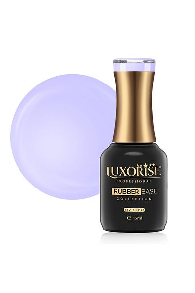 LUXORISE Bază de cauciuc Colecția Pastel LUXORISE - Lilac Whisper 15ml