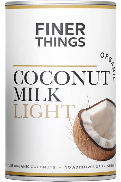 FINER THINGS Organic Coconut Milk Cream 400ml