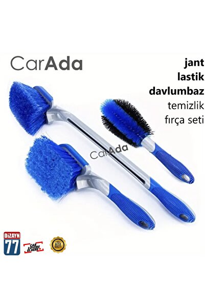 CarAda Jant, Lastik, Davlumbaz Temizlik Fırça Seti
