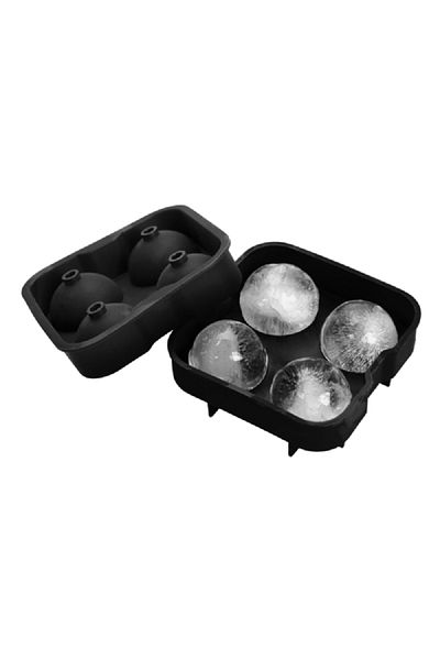 Felli Elegant and Modern Design Durable Sturdy Ice Cube Tray Black