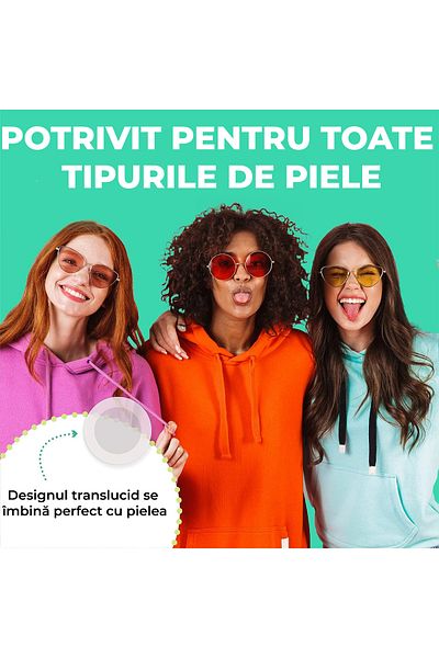 Regal Bliss Plasturi anti acnee Regal Bliss®, cu hidrocolid, actiune rapida, ingrediente naturale, set 24 buc.
