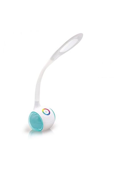 Platinet Desk lamp, Platinet, 2 in 1, 2400 mAh, White