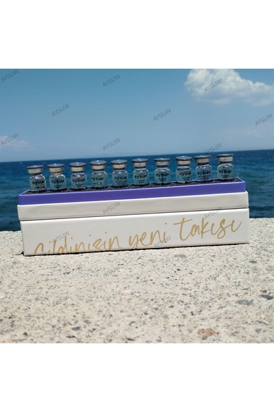 Aysuw Altın Parçacıklı Somon Dna 10'lu set 7ml*10