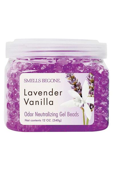 Generic Smells Begone Lavender and Vanilla Odor Neutralizing Air Freshener Gel Beads Purple 340g