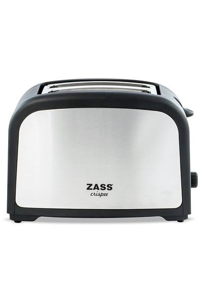 Zass Toaster Zass ZST 02, 750W, 2 slices, Crumb tray, Stainless steel finish