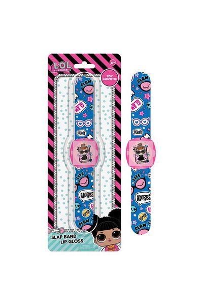 Generic MARVEL Toy Cosmetic Slap Band Lip Gloss Blue and Pink LOL5114