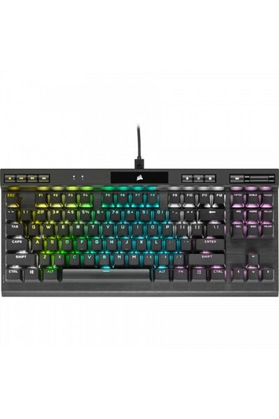 Corsair Mechanical Keyboard Corsair K70 RGB TKL Champion Series Black EN Layout