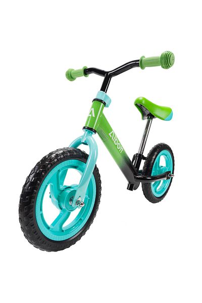 ACTION ONE Starter children's balance bike, 12 inch, green