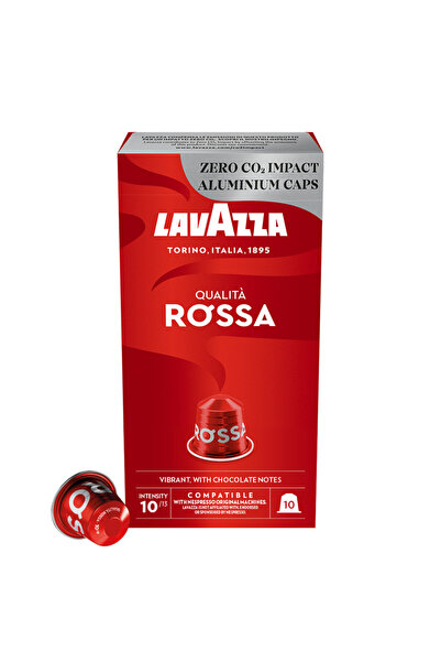 LavAzza كبسولات الشبة Ncc Rossa 10 قطع