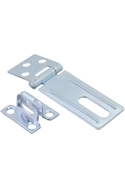 ACE High Quality Zinc Fixed Staple Safety Hasp Silver 3-1/4inch