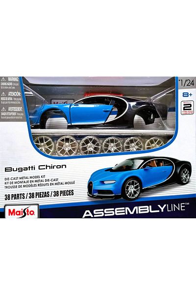 Maisto 1:24 Assembly Line Bugatti Chiron