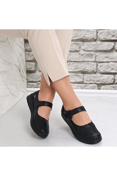 Botinelli Pantofi casual de damă, negri, din piele, Sensa, 39