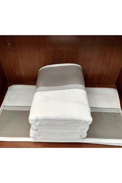 Özdilek Özdilek 1 Piece Kdf Cotton Hand-Face Towel (50X90)-Jalen Cream