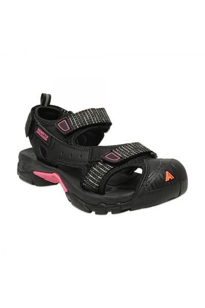 HUMTTO 740093B 152-19242 Outdoor Black Women's Sandals