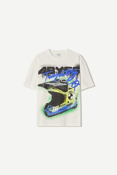 Bershka Short sleeve T-shirt with print