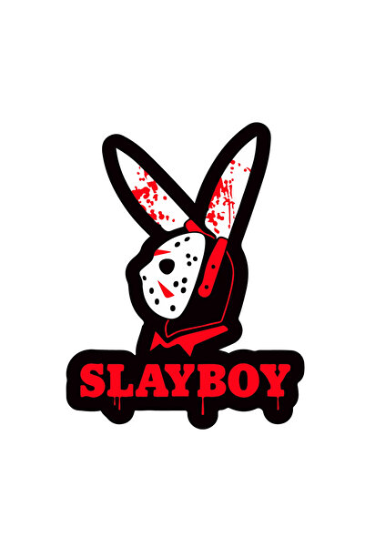 INOVATIX Set de 8 piese, autocolant Michael Myers Slayboy, INOVATIX®. 6 cm