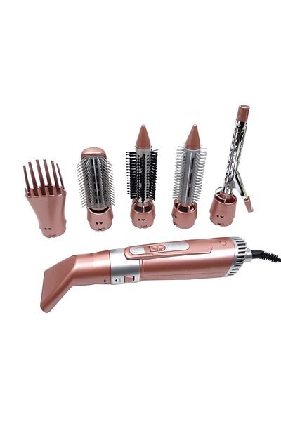 Teno Uscator Profesional de Par 7 in 1 Teno®, 6 accesorii incluse, 2200W, roz perlat