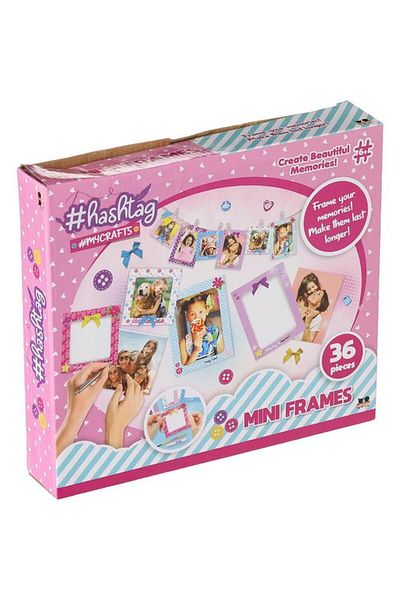 Generic Hashtag Create Beautiful Memories Mycrafts Mini Fame Set Multicolor HTMC2103