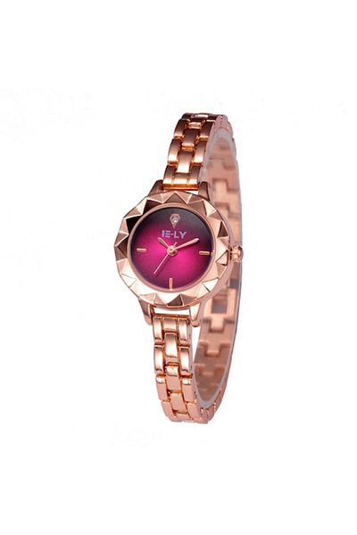 QUARTZ Women's Casual Watch E-LY Ayna, Rose Gold-Pink