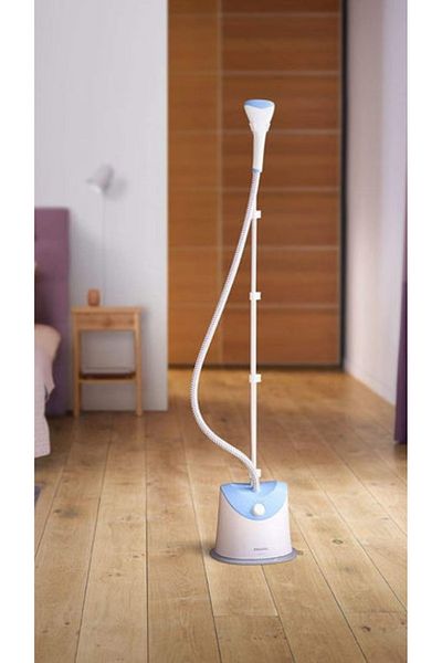 Philips GC482/26 Vertical Garment Steamer – 1600 W, 32 g/min Continuous Steam, 1.4 L Detachable Tank
