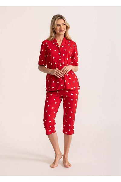 Soft&Seven by SOFIAMAN Women's Elsa Cotton Pajamas