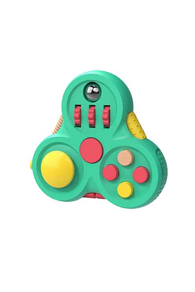 Choice green 1pc Fingertip Game Controller Spinner Toy, Second-Generation Gyro Game Controller, Creative St