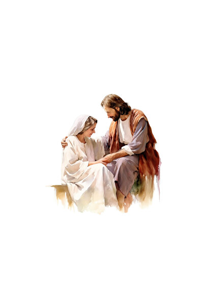 INOVATIX Σετ 8 τεμαχίων, Αυτοκόλλητο με τον Ιησού που Παρηγορεί, INOVATIX®. 6...