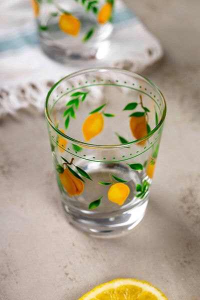 FH finehome Bodrum 4-Piece Water Glass Set 275 Cc