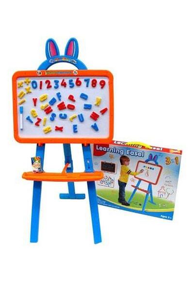 HALAMODO 3-In-1 Blackboard Teaching For Children Multicolour