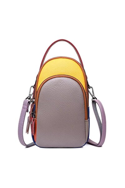 delis Women's bag, Orantha GT3343, natural leather, Multicolor