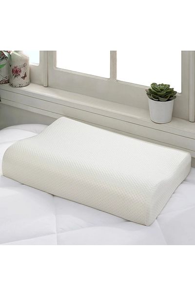 by ballı biocotton Biocotton Ergonomic Visco Pillow with Neck Support