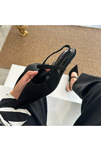 H&K GLOW Hakiki Deri Mini Topuklu Ayakkabı