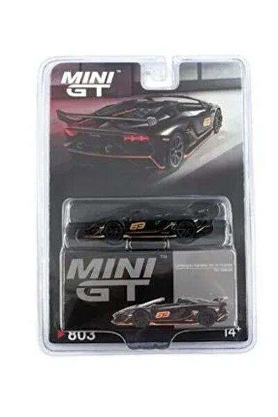 mini gt 1/64 Lamborghini Aventador SVJ 63 Roadster No: 803 Blister Paket