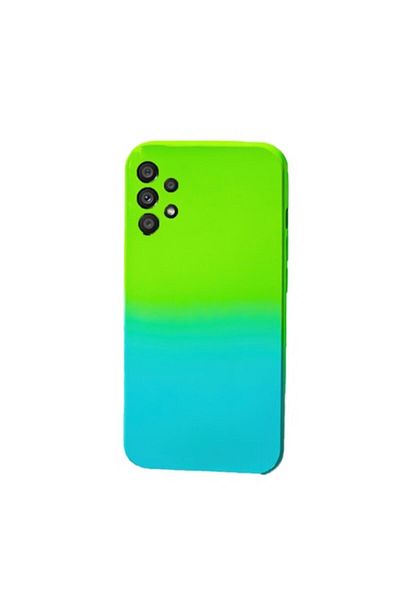 Gtech Carcasă din silicon cu aspect gradient Tropycal, compatibilă cu Samsung Galaxy A52 4G/ A52 5G/ A52s 5G, verde
