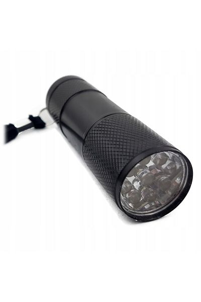 ESPERANZA Mini Flashlight, Esperanza, keychain, powerful, aluminum, 8.6 x 2.5 cm, Black