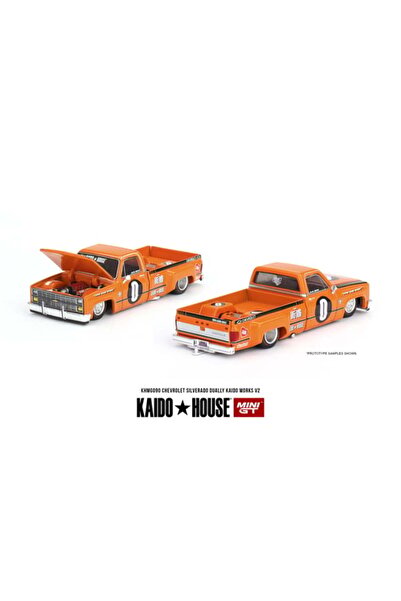 mini gt Kaido House Chevrolet Silverado Dually KAIDO WORKS V2 1:64 090