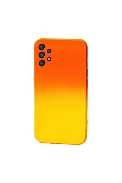 Gtech Husa Tropycal Gradient Silicone, Compatibil cu Samsung Galaxy A52 4G/ A52 5G/ A52s 5G, Portocaliu