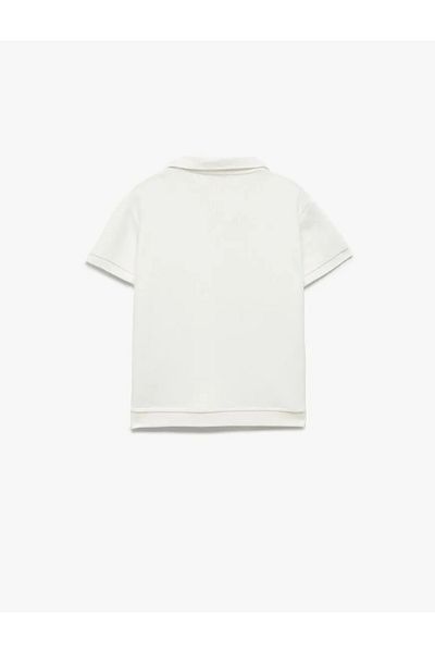 Koton Kids Boy's Short Sleeve Polo Collar T-Shirt