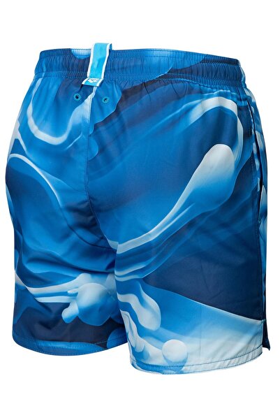 ARENA Water Prints Beach Παιδικό μπλε σορτς κολύμβησης 007186720